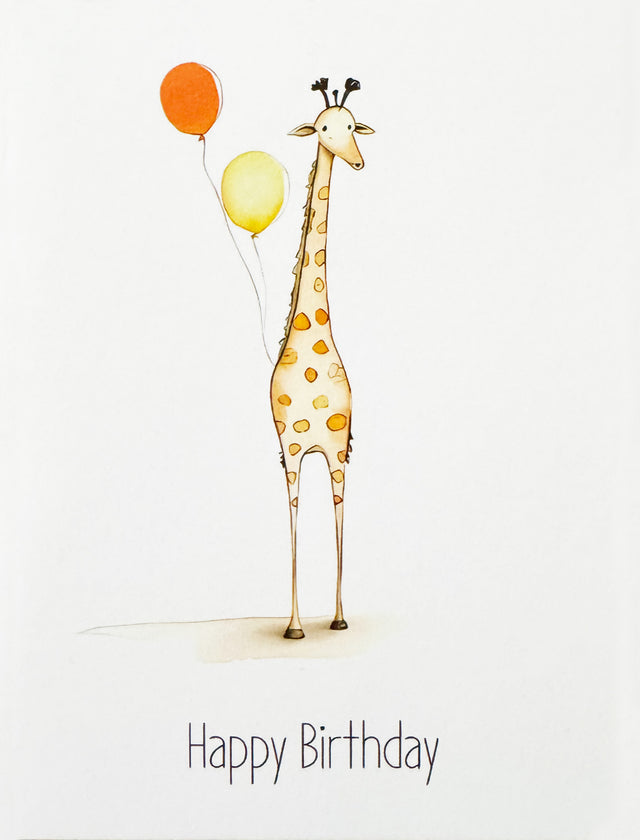 Greeting Card, Animals - Birthday (Blank)
