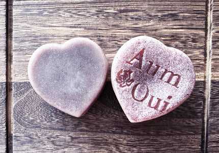 AO - Hibiscus Hair Conditioner Bars, 2 Bars - (Hibiscus Scented) / All Hair Types (Luxury)