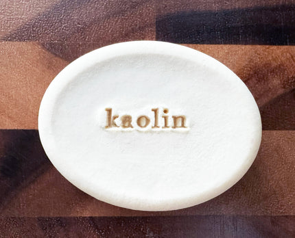 Artisan Soap Bar - Kaolin Clay & Aloe (Basique), Oval