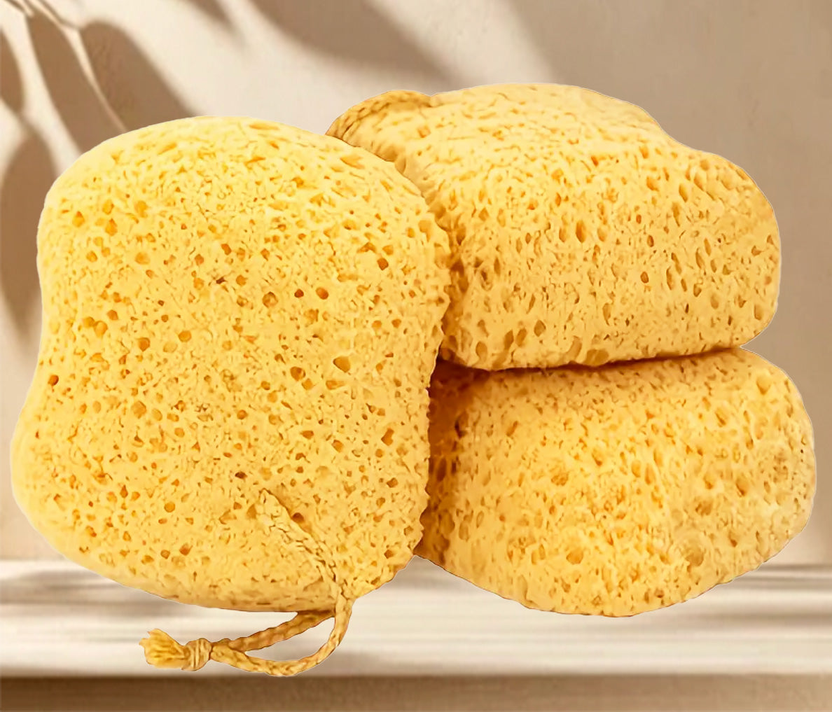 AO Accessory - Konjac Bath Sponge, Heart-Shaped (Large)