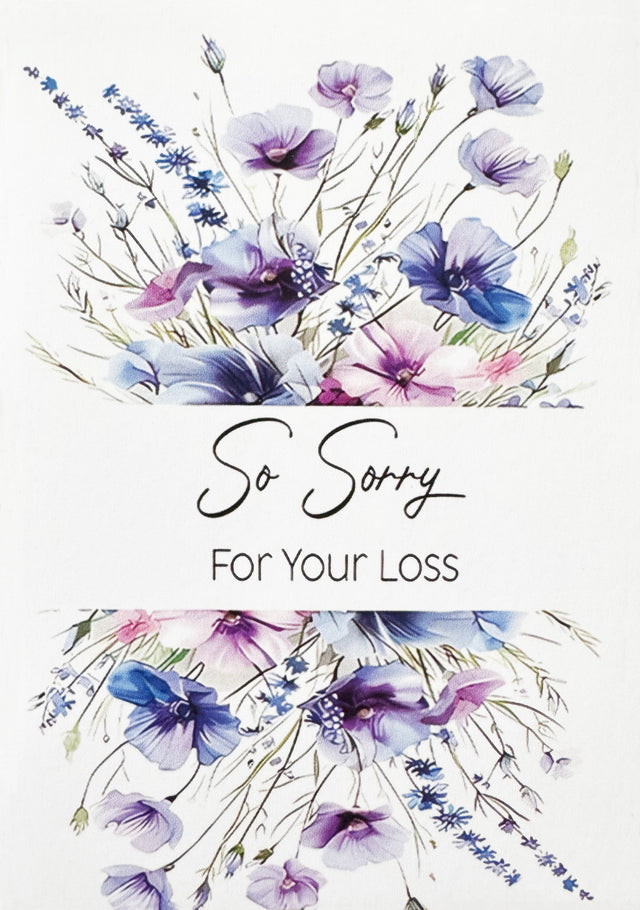 Greeting Card, Sympathy - Thank You (Blank)