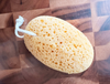 Accessoire - Éponge de bain Konjac, nid d'abeille