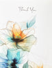 Carte de vœux, Fleurs de rêve – Merci (vierge)