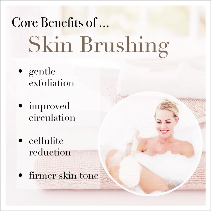 AO Accessory - Dry Skin Brush (Natural Boar Bristle), Ergonomic