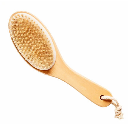 AO Accessory - Dry Skin Brush (Natural Boar Bristle), Ergonomic