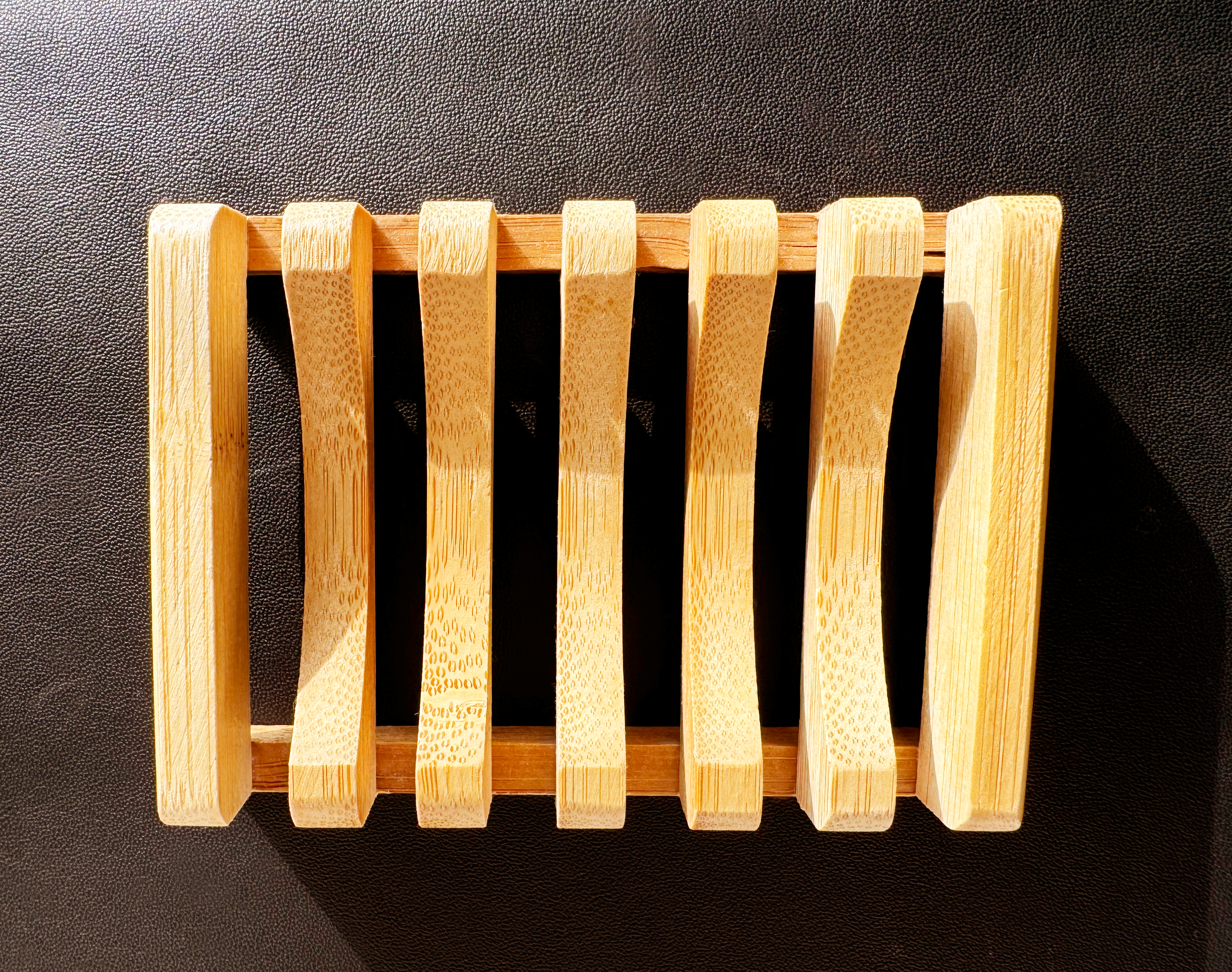 Accessory - Single Soap Holder Dish, Bamboo