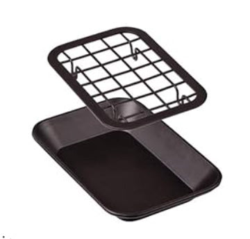 AO Accessory - Single Bar-Mesh Soap Holder, Metal (Dark Chocolate)