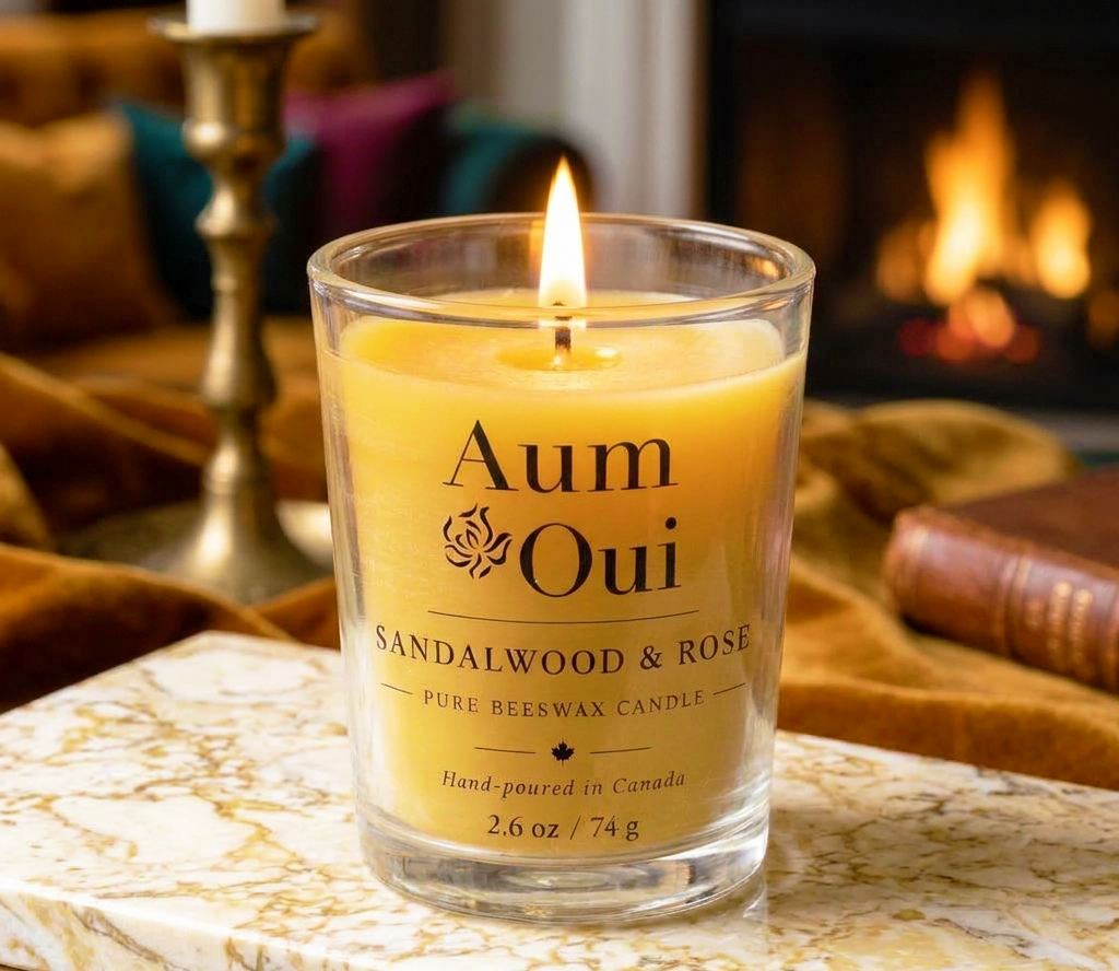 Beeswax Votive Candle - 2.6 oz / 74 g