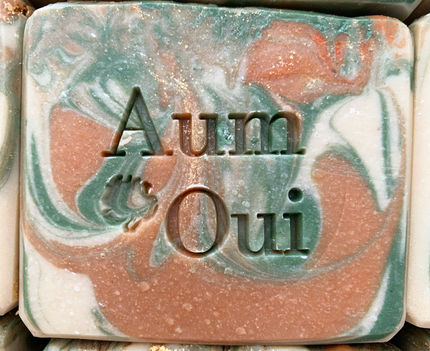 Avocado & Papaya - Artisan Soap Bar (Luxury), Sparkle