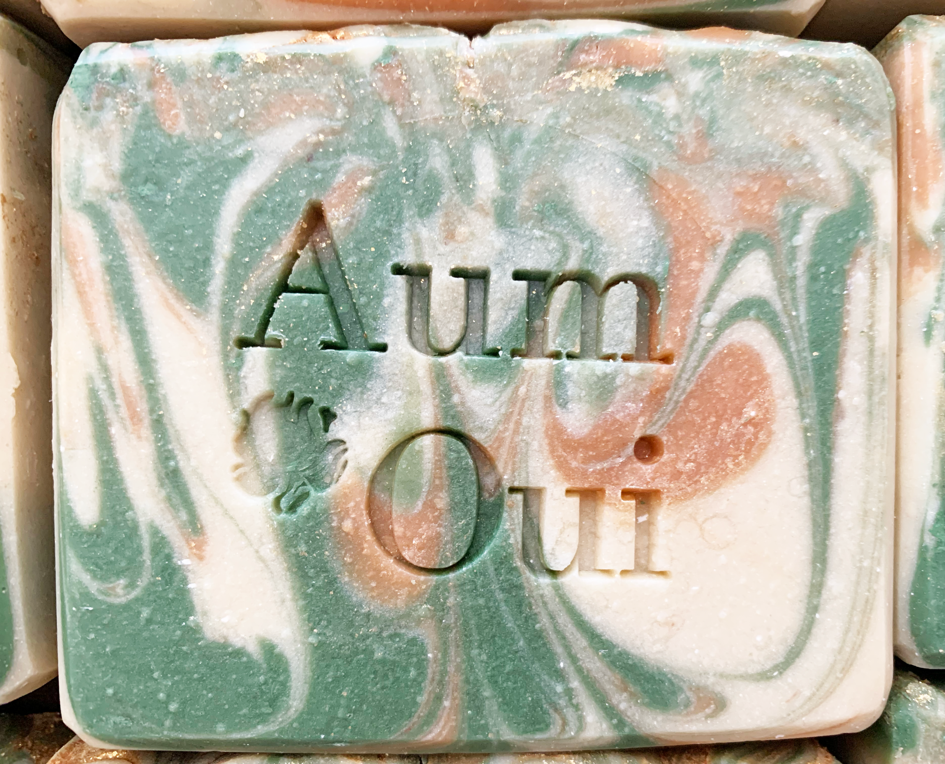 Avocado & Papaya - Artisan Soap Bar (Luxury), Sparkle