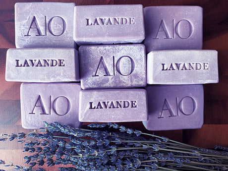 Barre de savon artisanale - Lavande (Premium), Masculin