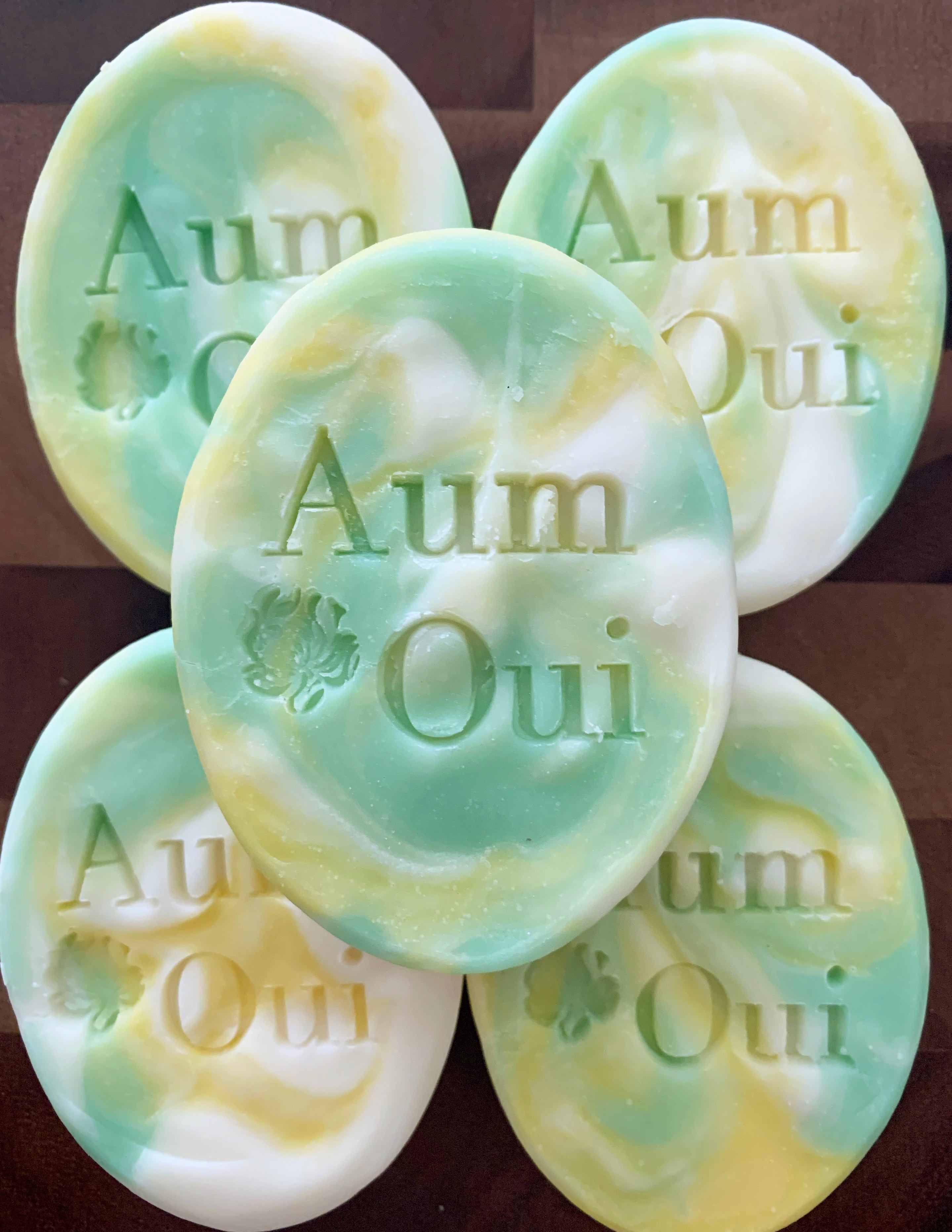 Oval, Lemongrass - Artisan Soap Bar (Basique)